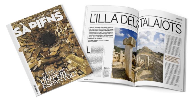 La isla de los talayots en la revista Sàpiens